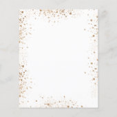 Süße 16 Eukalyptus-Grünpflanzen Haushaltsausschrei Flyer (Hinten)