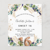 Süße 16 Eukalyptus-Grünpflanzen Haushaltsausschrei Flyer (Vorne)