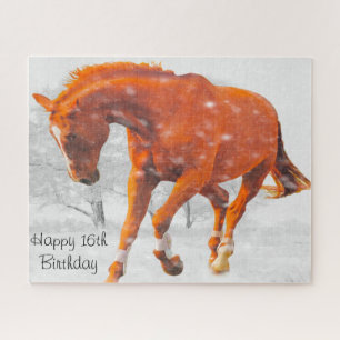 Süße 16. Geburtstag. Puzzle