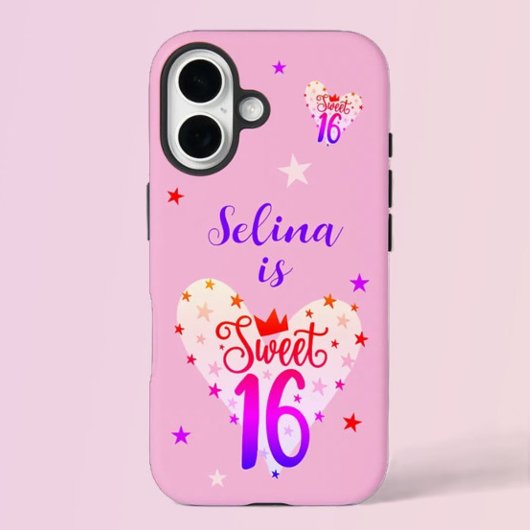Süße 16 Geburtstags iPhone / iPad Hülle