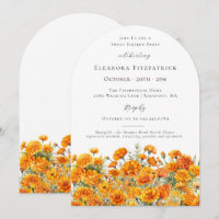 Süße 16. Geburtstags-Tagetes Oktober-Geburtsblume
