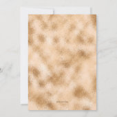 Süße 16 Nächte unter der Sterne-Party Einladung (Rückseite)