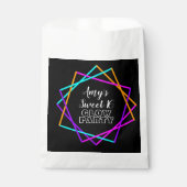 Süße 16 Neonglühen in den dunklen Bars zum Geburts Geschenktütchen (Vorderseite)