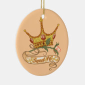 Süße 16 Prinzessin Geburtstagsschmuck Keramikornament (Rechts)