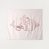 Süße 16 Sechzehn Wandteppich (Vorderseite (Horizontal))