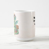 Süße #1 Dad-Drache Kaffeetasse (Mittel)