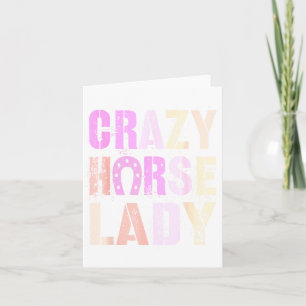 Süße 2026 Crazy Horse Lady Powered Mondenergie Cn Karte