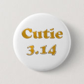 Süsse 3.14 Pi Tag Button (Vorderseite)