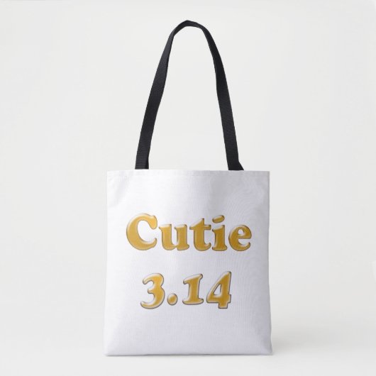 Süsse 3.14 Pi Tag Tasche (Vorderseite)