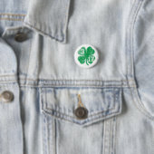 Süße 3/17 St. Patrick's Day Shamrock Button (Beispiel)