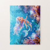 Süße 3D-Jungfrau-Zodiac-Meermaid Puzzle (Vertikal)