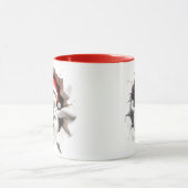 Süße 3D-Schneemann-Tasse Tasse (Zentrum)