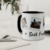 Süße 4-Foto-Beste-Freunde-Tasse