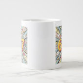 Süße 6 7 Brainrot Chibi Anime Jumbo-Tasse (Vorderseite)