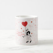 Süße Abenteuerliebe Kaffeetasse (Mittel)