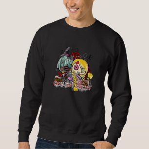 Süße aber gruselige Voodoo-Puppe Halloween Grusel- Sweatshirt