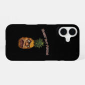 Süße aber psycho Pineapple iPhone 16 Hülle (Rückseite (Horizontal))