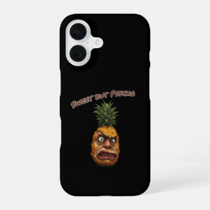 Süße aber psycho Pineapple iPhone 16 Hülle