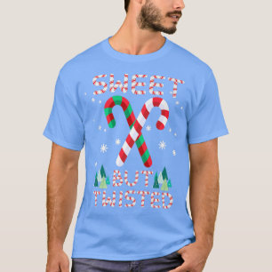 Süße aber verdrehte Candy Cane Süßigkeiten Candy C T-Shirt