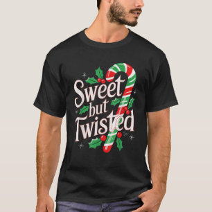 Süße aber verdrehte lustige Weihnachts-Schokoladen T-Shirt