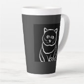 Süße aber verfluchte Katze Milchtasse (Rechte Ecke)