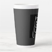 Süße aber verfluchte Katze Milchtasse (Vorderseite)