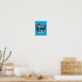 Süße Abschlussfeier dritte Klasse 2026 Buntstifte Poster (Küche)