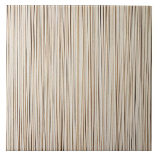 Süße abstrakte braune Liniendesign Fliese (Vorderseite)