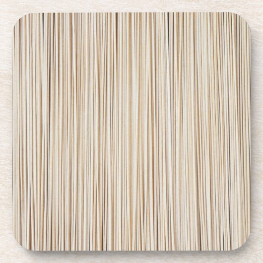 Süße abstrakte braune Liniendesign Untersetzer (Vorderseite)