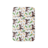 Süße Affen, die Bananen schuggeln Badematte (Vorderseite Vertikal)