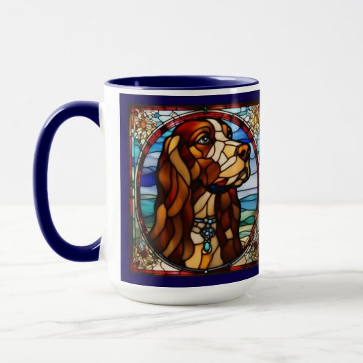 Süße Afghan Hound Kaffeetasse (Links)