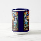 Süße Afghan Hound Kaffeetasse (Zentrum)