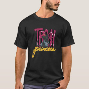 Süße alberne Katze im Einkaufsbeutel kleidet die M T-Shirt