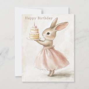 Süße Alles Gute zum Geburtstag Kuchen Grußkarte Einladung