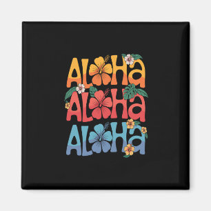 Süße Aloha Hawaiianischer Sommerurlaub Shaka Hibis Magnet
