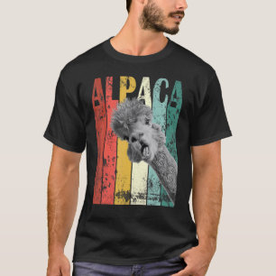Süße Alpaka Lama Vintage T-Shirt