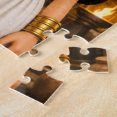 Süße altägyptische Cartoonfigur Puzzle (Seite)