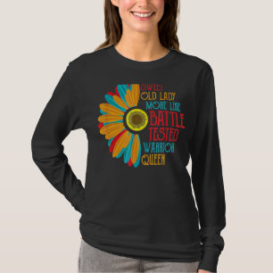 Süße alte Dame Lustige alte Menschen Alte Frauen O T-Shirt