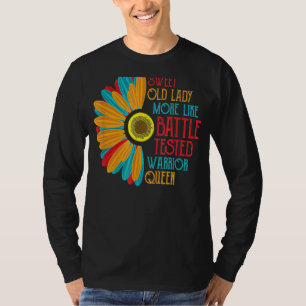Süße alte Dame Lustige alte Menschen Alte Frauen O T-Shirt