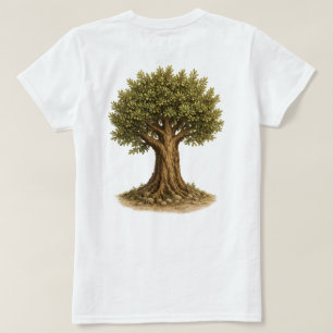 Süße Ameise und Olivenbaum-Kunst Naturinspiriert T-Shirt