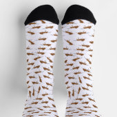 Süße Ameisen Muster Socken (Oben)