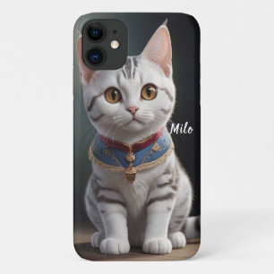 Süße American Shorthair Katzen mit großen Augen Case-Mate iPhone Hülle