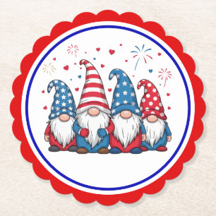 Süße amerikanische Gnome Cartoon-68123 Untersetzer
