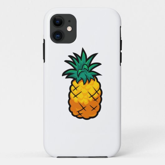 Süße Ananas Case-Mate iPhone Hülle (Rückseite)