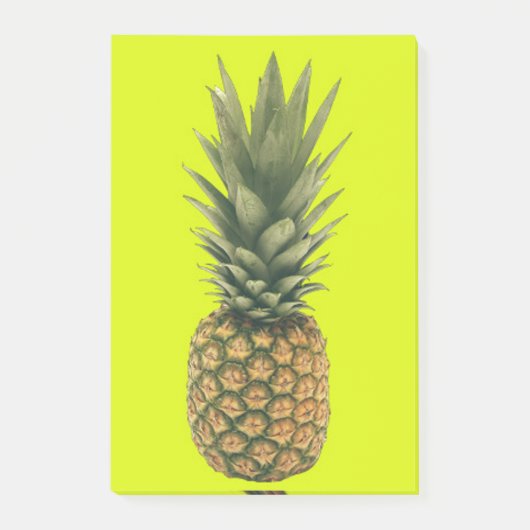 Süße Ananas Post-it Klebezettel (Vorderseite)