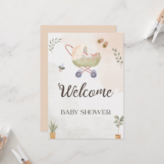 Süße Anfänge Baby Shower Kollektion Einladung