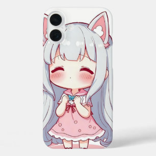 Süße Anime iPhone 16 Plus Hülle
