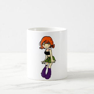 süße Anime-Chibi-Mädchen-Kaffeetasse Kaffeetasse