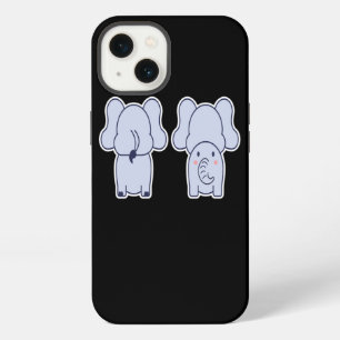 Süße Anime-Elefant-Manga Kawaii iPhone 13 Hülle