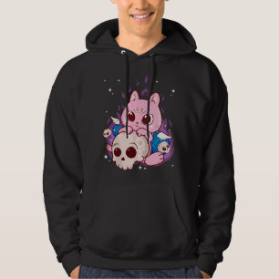 Süße Anime Kawaii Katze Ästhetik Kawaii Pastell Go Hoodie